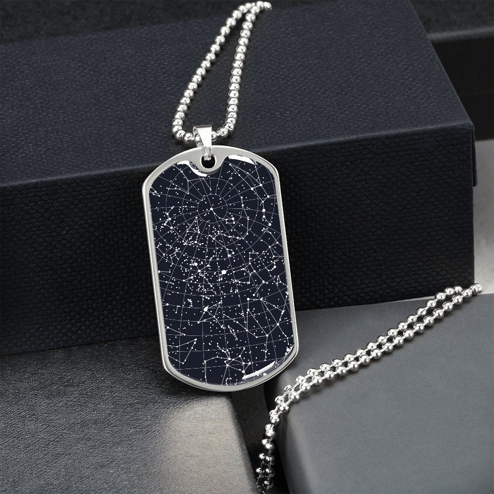 New York Mets Dog Tag Necklace