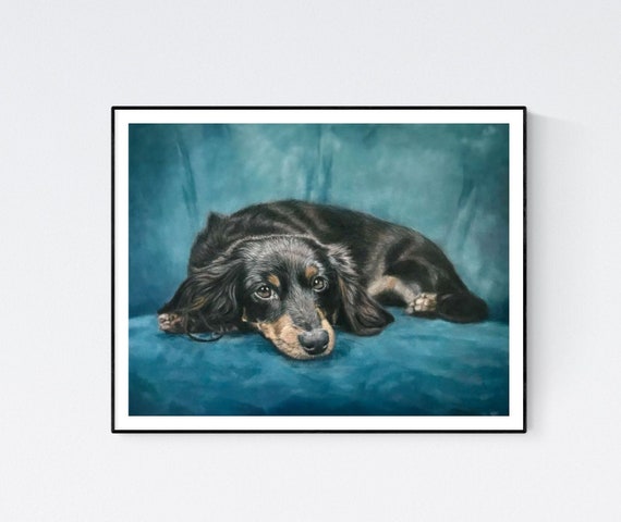Dachshund Art Print - Dachshund Lover Gifts - Dachshund Wall Art - Dachshund Art - Dachshund Decor- Dachshund Print - Dachshund Picture