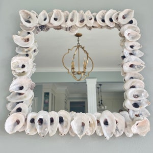 Oyster Shell Mirror