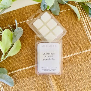 Grapefruit + Mint Wax Melt