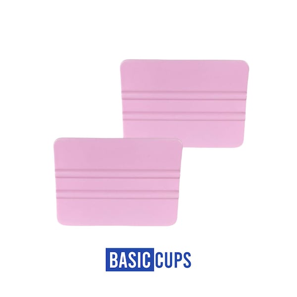 Pink Crafting Squeegee, Pastel Pink Crafter's tool, Silhouette and Cricut Users, Vinyl Applicator