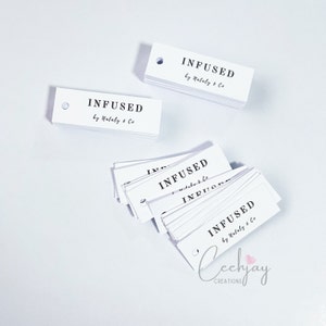 White Paper Tags 50pcs White Tags Square Tag Price Tags Hang Tags Gift Tags  White Card Tag Plain Tags With Hole 6cm X 6cm 