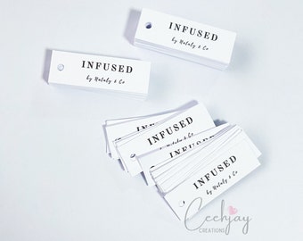 Rectangle Tags / Clothing Tags / Candle Tags / Gift Tags / Party Tags / Business Tags
