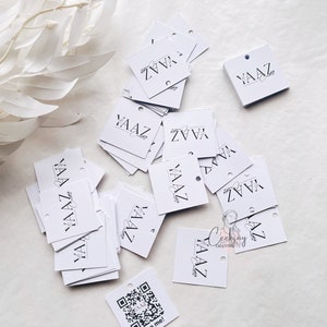 Square Tags / Party Tags / Business Tags / Candle Tags / Clothes Tags / Foil Tags