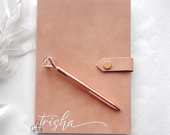 Personalised Journal Diary Book with Pen