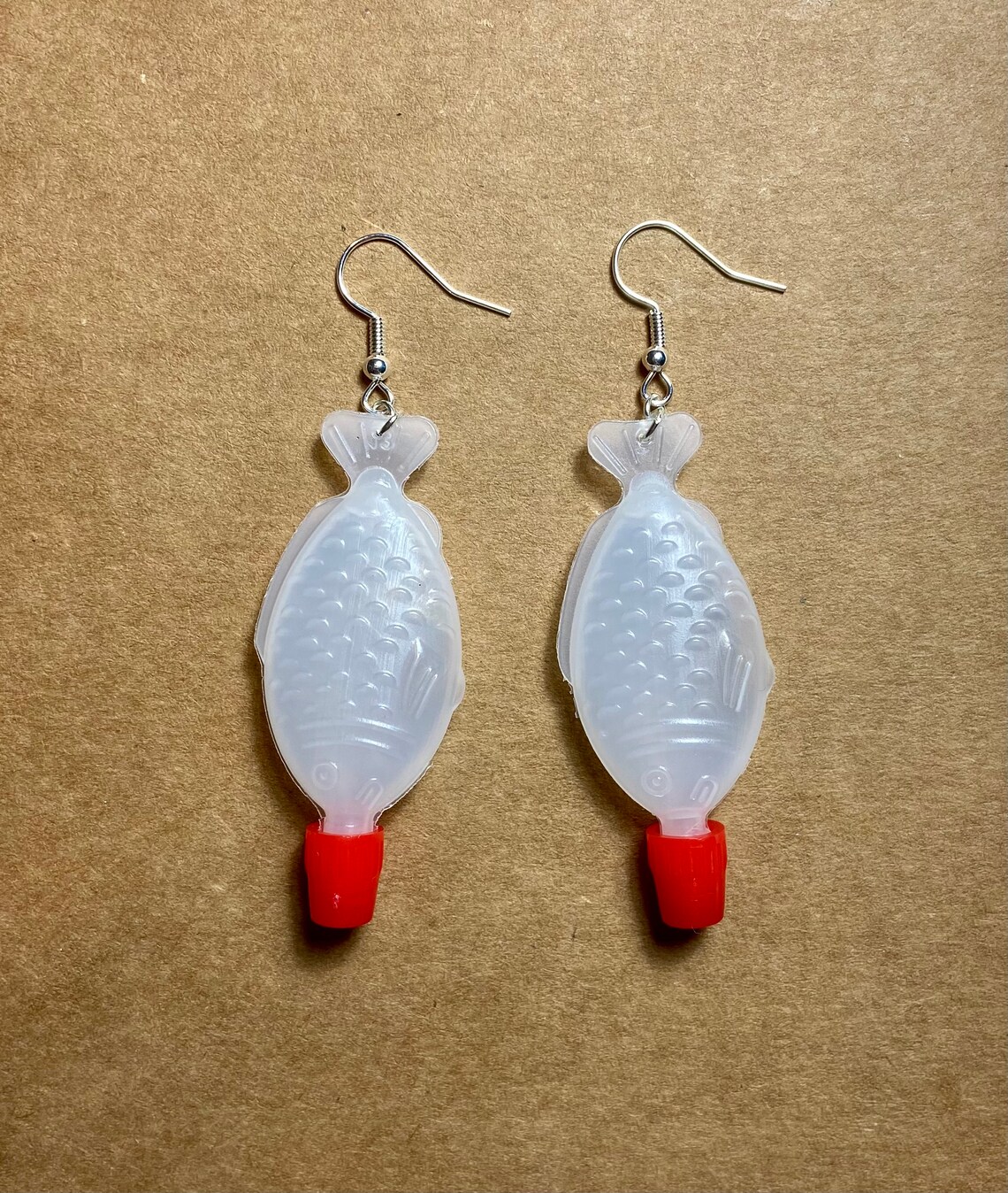 Soy Sauce Fish Novelty Earrings Etsy