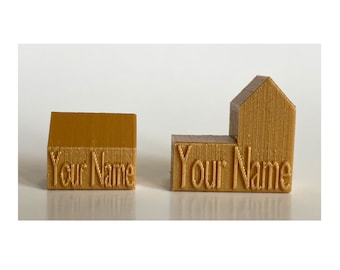 Personalized Catan Pieces
