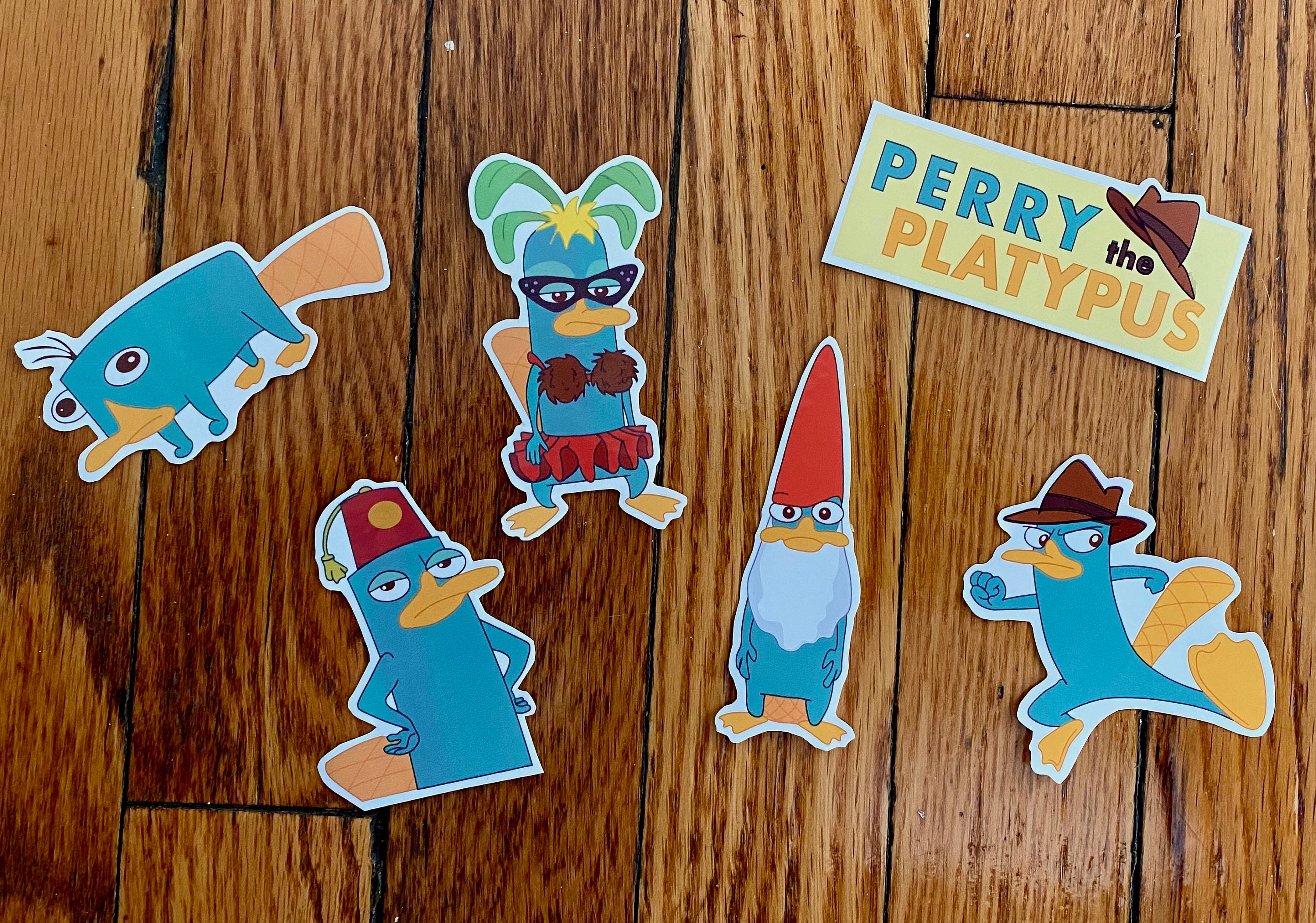 Perry the Platypus-Phineas and Ferb SVG Vector cut file