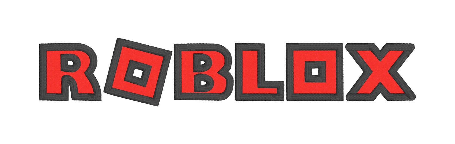 Roblox Logo Design Applique 1 Size only | Etsy