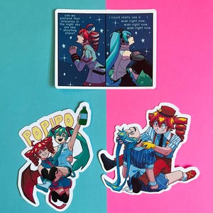 重音テト ステッカー - Etsy 日本