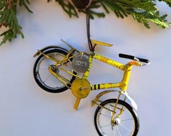 Personalised Bike Christmas Tree Decoration
