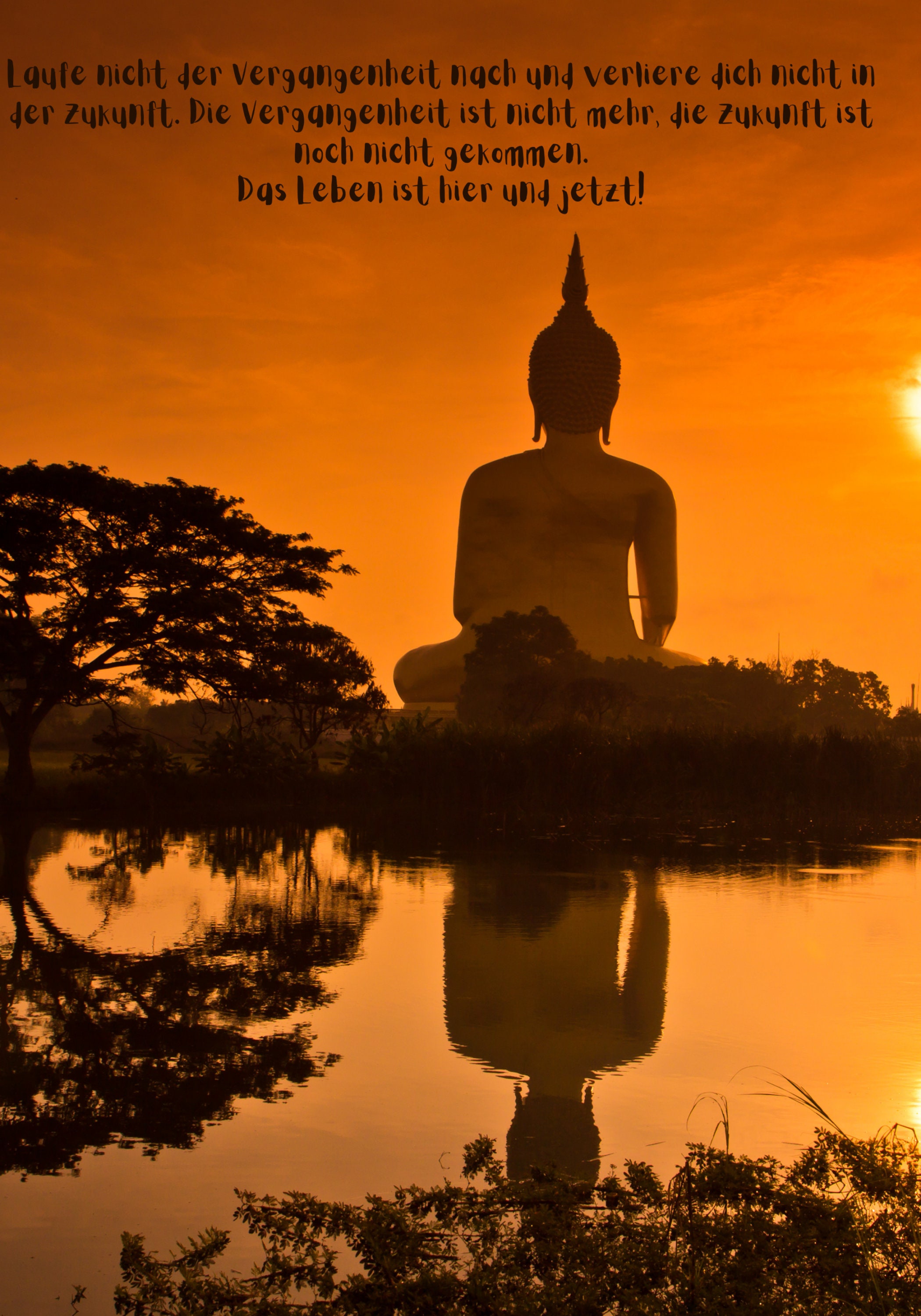Buddha Poster 100 x 70 cm Etsy