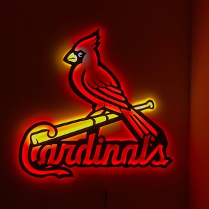 Imperial St. Louis Cardinals 14'' Neon Clock - Yahoo Shopping