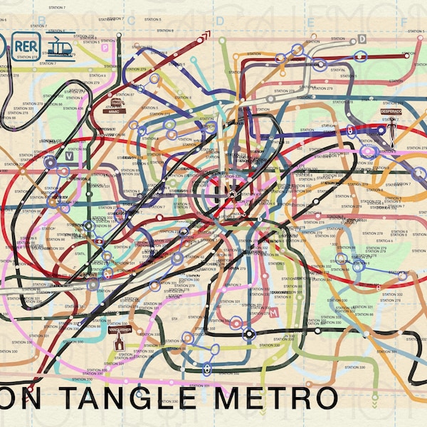 The Iron Tangle Map