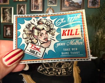 IWKYM Samantha Vinyl Sticker