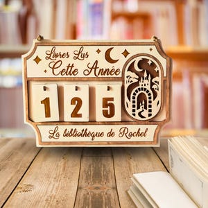suivi de lecture décoratif