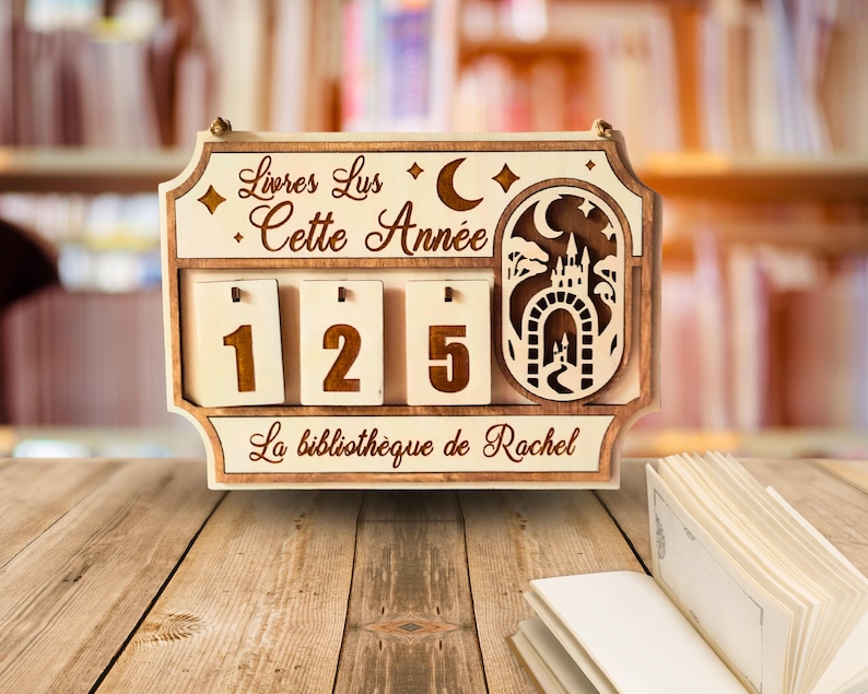 suivi de lecture décoratif