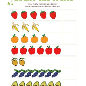 Counting fruit