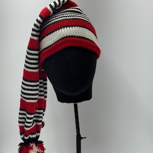 Igbo Knitted Hat: Abia War Dance Cap, African Chieftaincy Wedding Hat