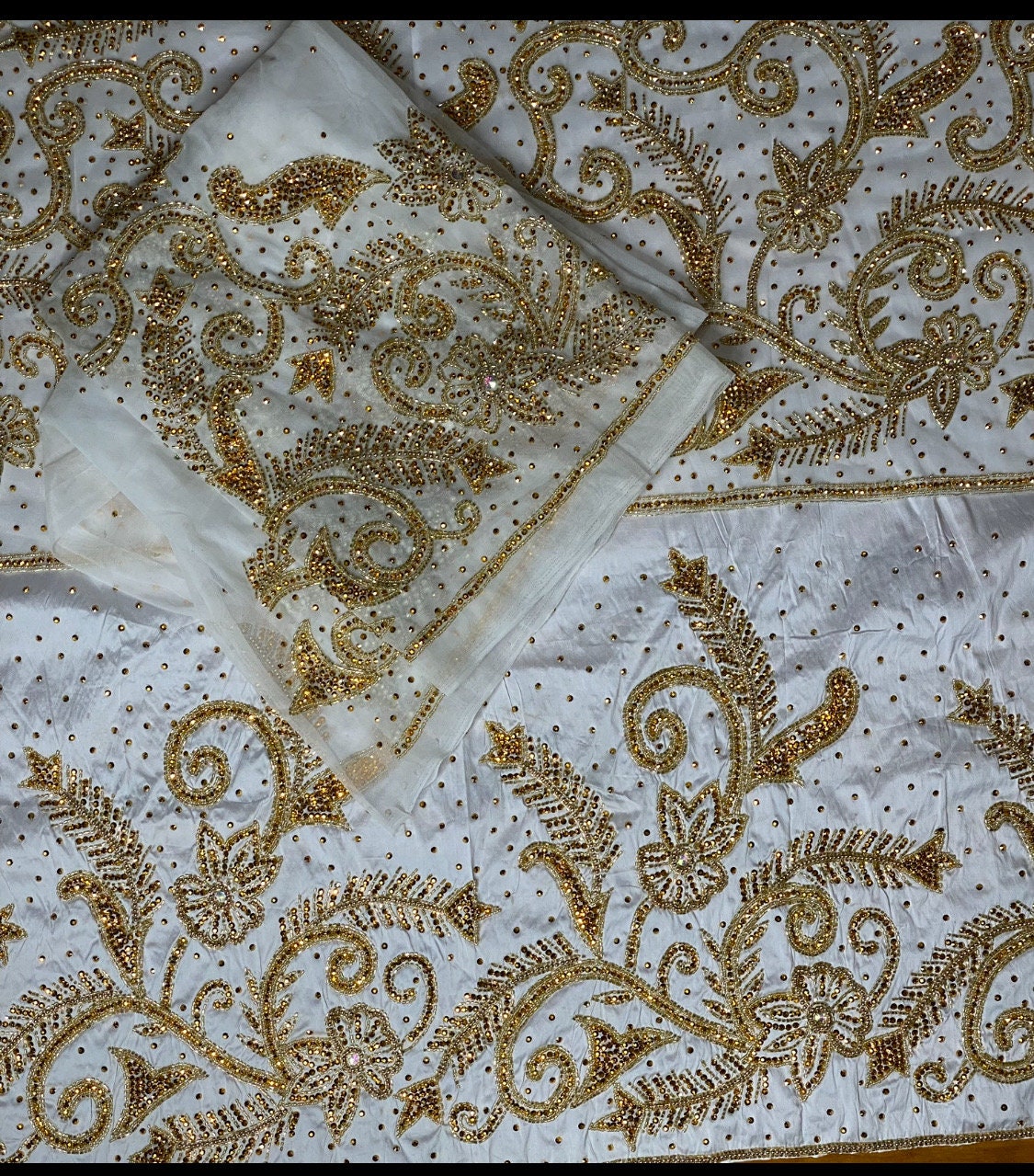 Gold and White George Material - Etsy Gold and White George Material - Etsy