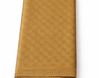 Tecido de renda voile suíça masculina, Agbada nigeriano de luxo, bordado estilo senador.