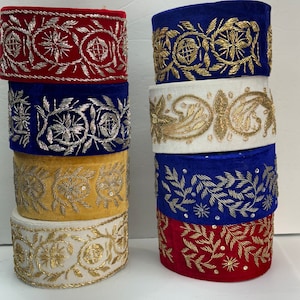 Royal Blue & Gold Igbo Men&#39;s Hat: African Velvet Cap