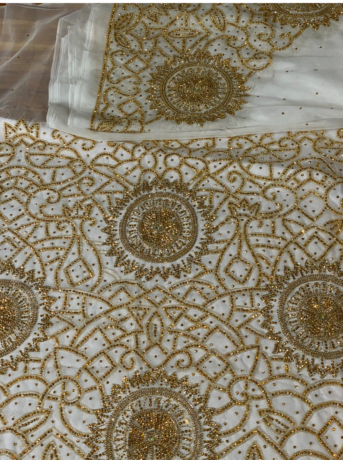 Gold and White George Material - Etsy Gold and White George Material - Etsy