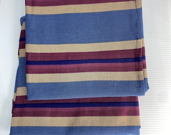 Red & Black Asooke Gele and Ipele: Nigerian Bridal Ofi Aso Oke