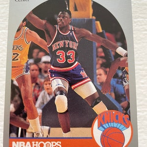 Alle 4 kaarten - HOF Rare Vintage 1990 Nba Hoops Mint Condition Patrick Ewing #203 & HOF 1989-90 Nba Hoops All-star Game Patrick Ewing #159