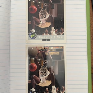 Alle 6 Karten für 7000.00 -HOF Shaquille O'Neal Rookie Karte - Mint Lot