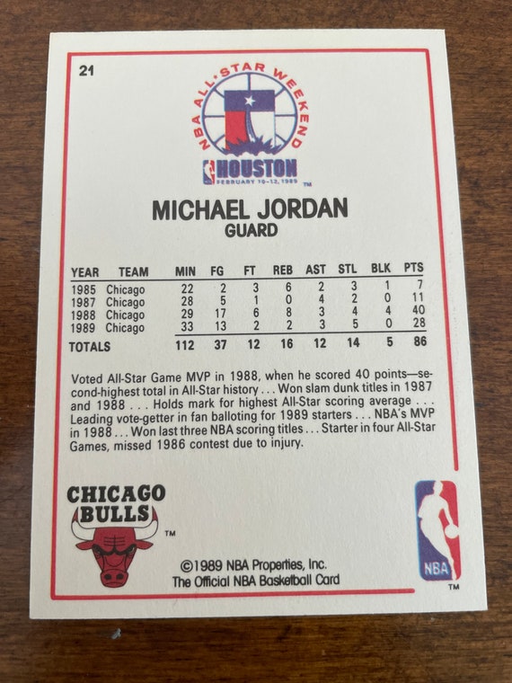 両方のカード - レア HOF GOAT マイケル・ジョーダン 1989 NBA