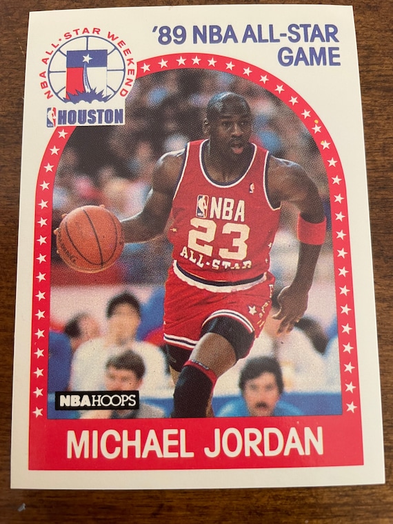 NBA カード / マイケルジョーダン(MICHEAL JORDAN) / 74 MICHAEL JORDAN~1989 HOOPS ALL-STAR TEAM PSA-9 MINT GRADED