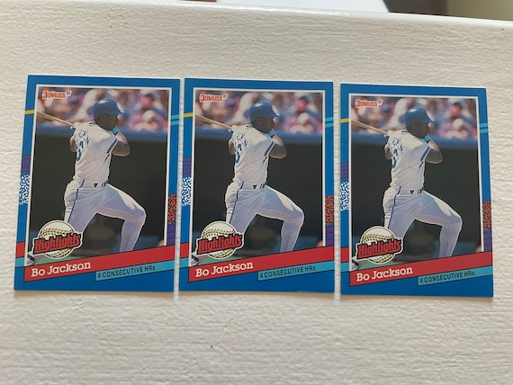 All 6 Cards for 4500 - 1991 Bo Jackson Donruss Highlights Bc10 Kansas City Baseball Card & 1989 Bo Jackson Topps #540 Royals MINT Rare - Etsy All 6 Cards for 4500 - 1991 Bo Jackson Donruss Highlights Bc10 Kansas City Baseball Card & 1989 Bo Jackson Topps #540 Royals MINT Rare - Etsy