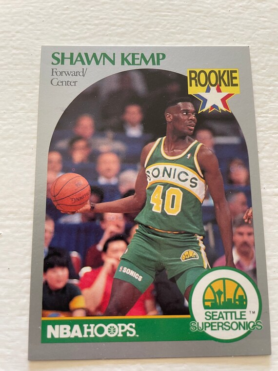 All 6 Cards Shawn Kemp 1990 Hoops 279 RC ROOKIE Etsy