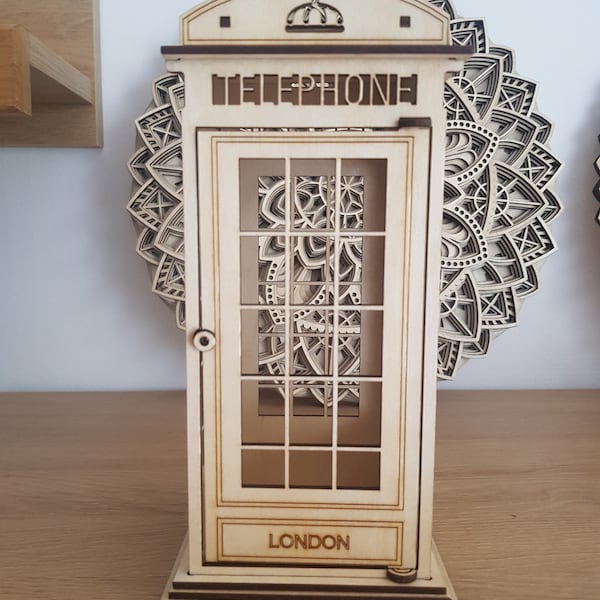 Londoner Telefonzelle Decor Geschenk Souvenir