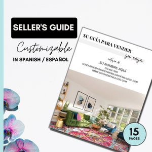 Versión en Español - Guía del Vendedor de Vivienda / Marketing Inmobiliario / Plantilla Personalizable Traducida al Español para Agentes Inmobiliarios