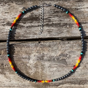 Beaded Western Choker- El Dorado