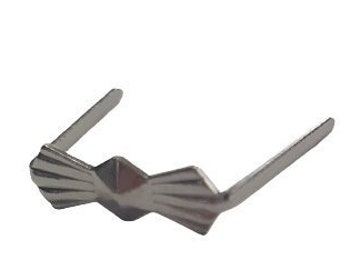 Clip (gancio per cristalli) 100 o 500 pezzi, 8 mm o 11 mm argento o ottone, per fissare cristalli per lampade (lampadario)