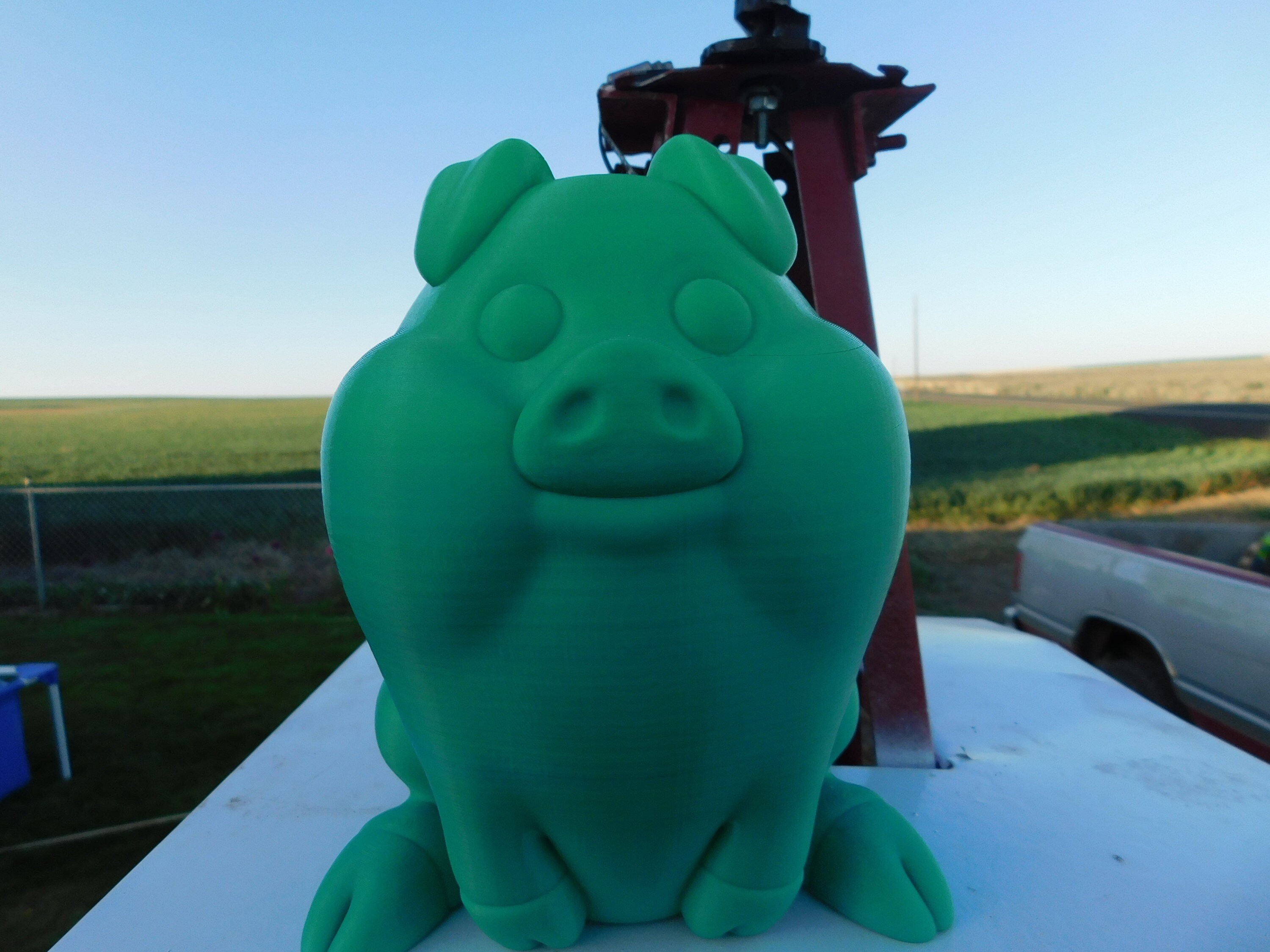 Resin Piggy Bank Etsy