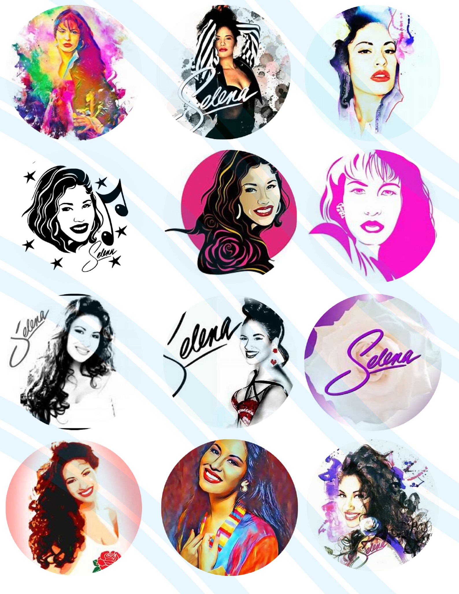 Cardstock Circles Cardstock Cutouts Freshies Cardstock Etsy