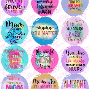 Mama Cardstock Circle Cutouts: Freshie Designs