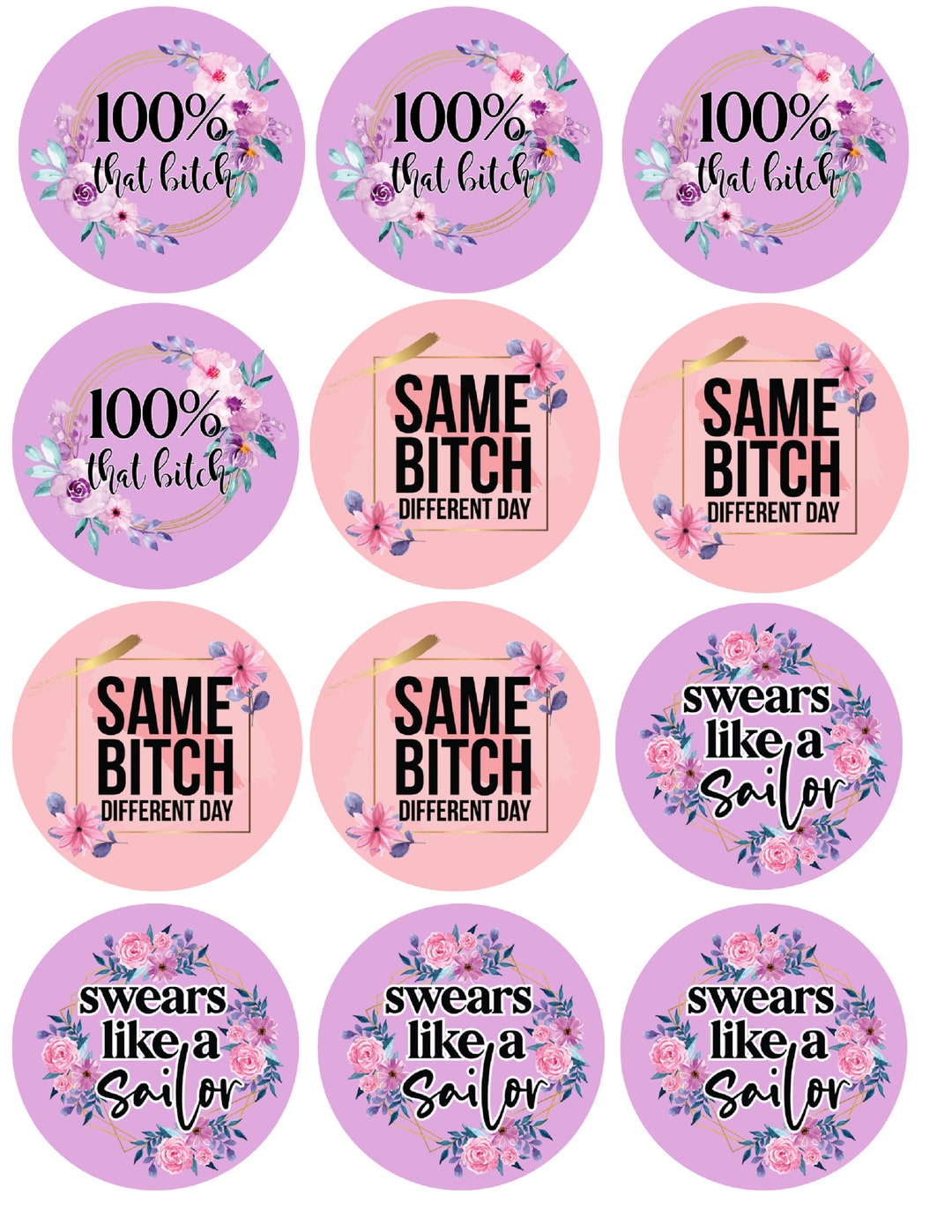 24 Cardstock for Freshies Designs, Freshie Cardstock, Grab Bags of