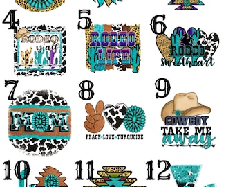 Western Cardstock Circles, Cardstock Cutouts, Freshies, Cardstock, Freshie Cardstock, Freshie Images, Freshie Designs, Cardstock Images