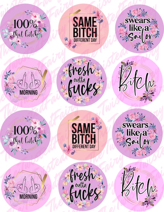 Freshie Card-Stock Designs: Grab Bag of 24 Printed Cards