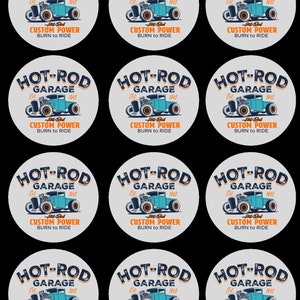 Hot Rod Cardstock Circles, Cardstock Cutouts, Freshies, Cardstock, Freshie Cardstock, Freshie Images, Freshie Designs, Cardstock Images