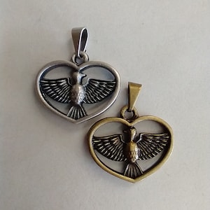 Catholic Lot of 2 x Dove Holy Spirit Medals