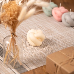 Knot Candle | Decorative Candle | Home Decor | Soy Wax | Handmade candles | Gift | Birthday | Housewarming | Candles | Handmade | Decor