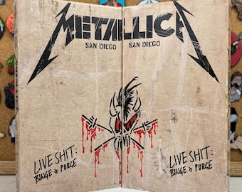 【CD/VHS-BOX】メタリカ / Live Shit:Binge&Purge Metallica Live Shit Binge & Purge VHS TAPE SET SAN DIEGO 1-2