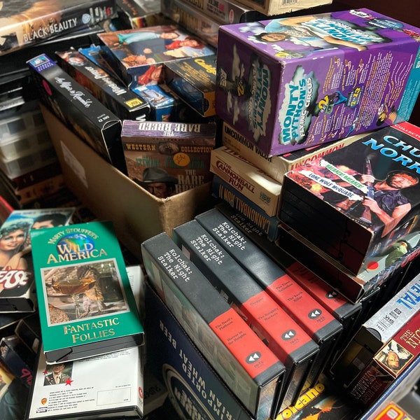 5 Random VHS Mystery Box (Read Description)