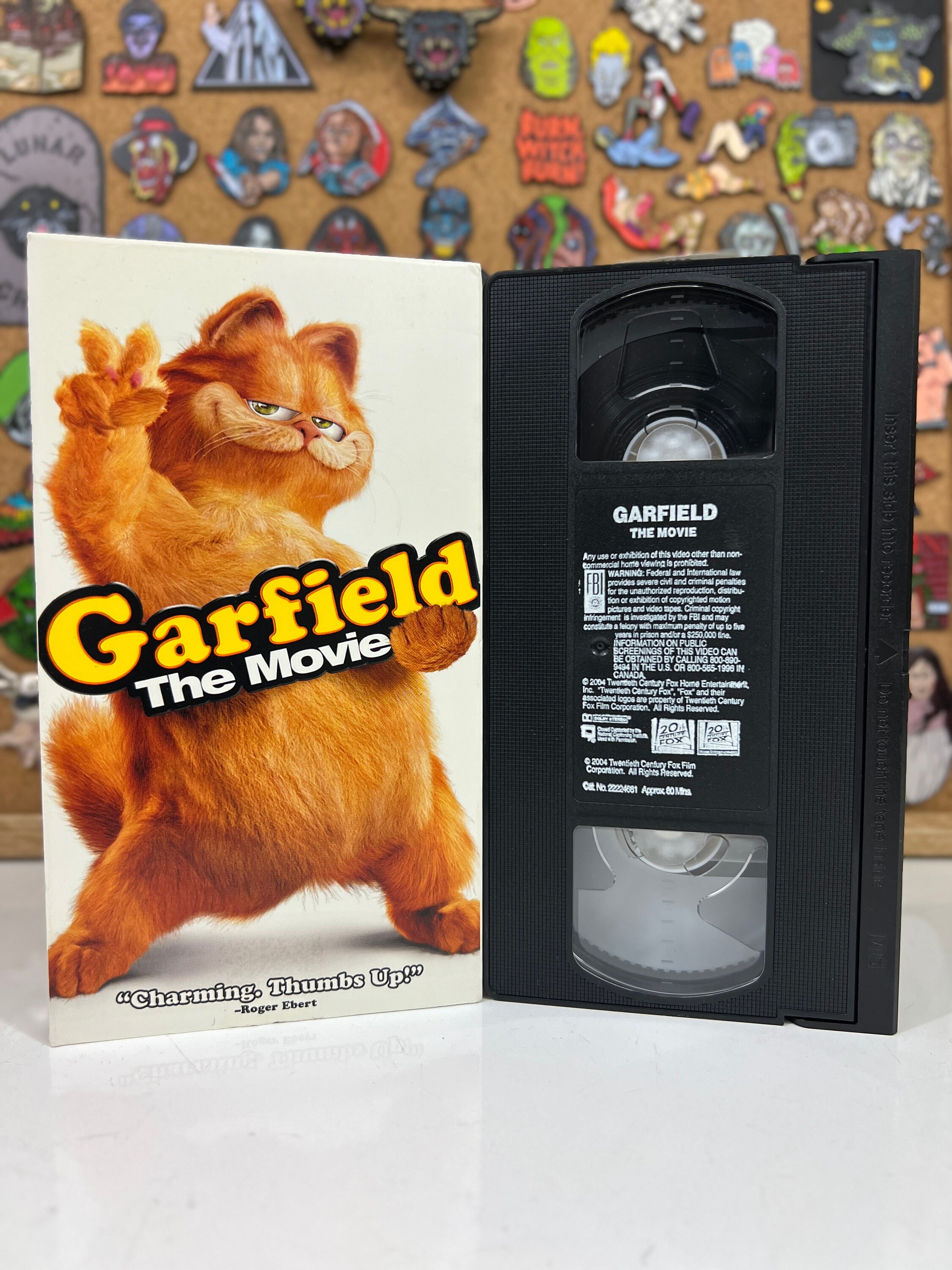 Garfield the Movie VHS Etsy